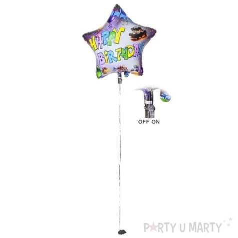 balon led happy birthday 25 godan