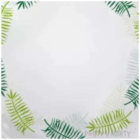 balon listki zielone transparentny tuban 18 rnd