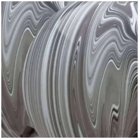 balon marmurowe srebrne qualatex 30 2 szt