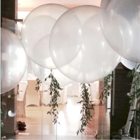 balon okragly olbrzym transparentny 36 7 7