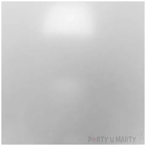 balon okragly srebrny metalik partydeco 24