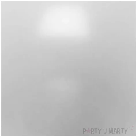 balon okragly srebrny metalik partydeco 39