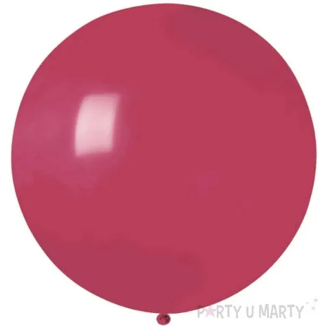 balon olbrzym bordowy pastel gemar 80 cm