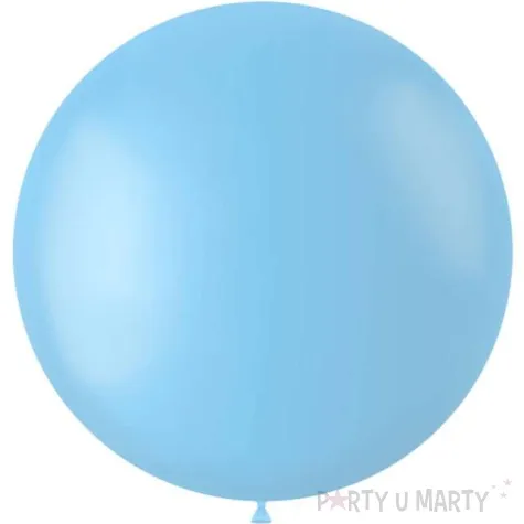 balon olbrzym kula matowy blekitny 31 orb