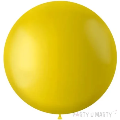 balon olbrzym kula matowy zolty 31 orb