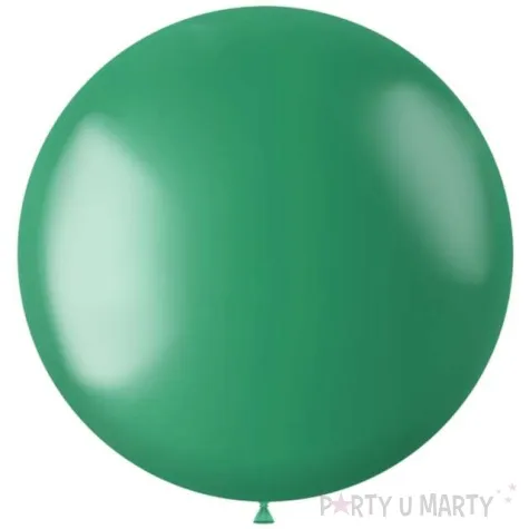 balon olbrzym kula metalik zielony 31 orb