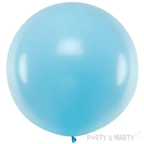 balon olbrzym pastel blekitny partydeco 100 cm
