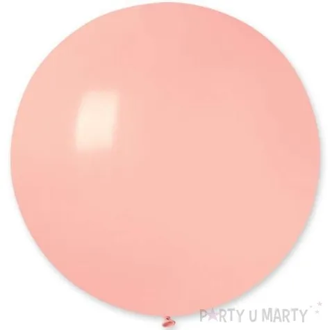 balon olbrzym rozowy jasny pastel gemar 80 cm