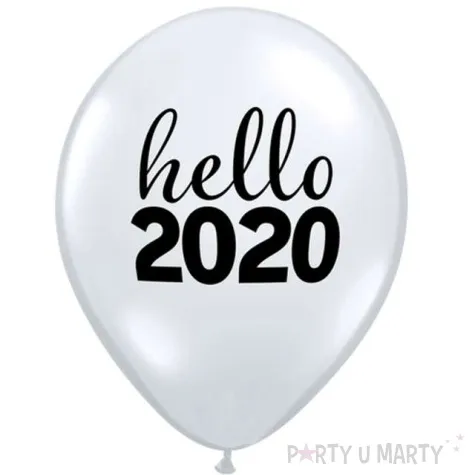 balon ql 11 cali bye bye 2020 przezroczysty 1 szt