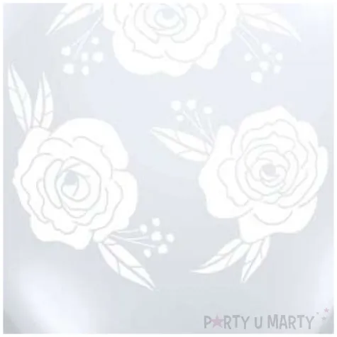 balon roza transparentny qualatex 25 szt