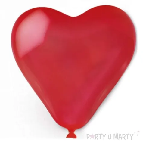 balon serce czerwone amscan 16 10 szt hrt
