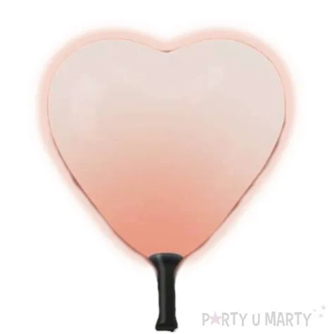 balon serce led czerwone godan 10