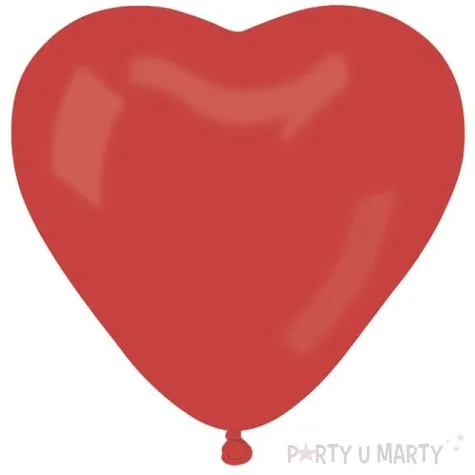balon serce pastel czerwone gemar 44 cm 50 szt hrt