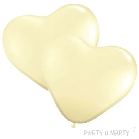 balon serce pastel kosc sloniowa gemar 36 2 szt hrt
