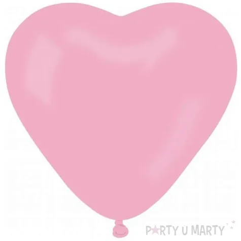 balon serce pastel rozowy gemar 25 cm 50 szt hrt