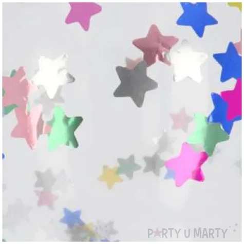 balon z konfetti classic gwiazdy mix folat 24 orb