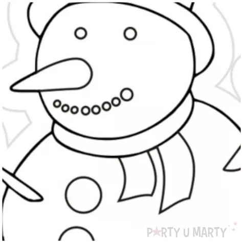 balonik mini kolorowanka balwanek foliowy arpex