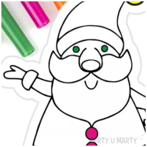 balonik mini kolorowanka gwiazdor foliowy arpex