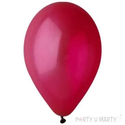 balony 10 pastel gemar burgundy 100 szt
