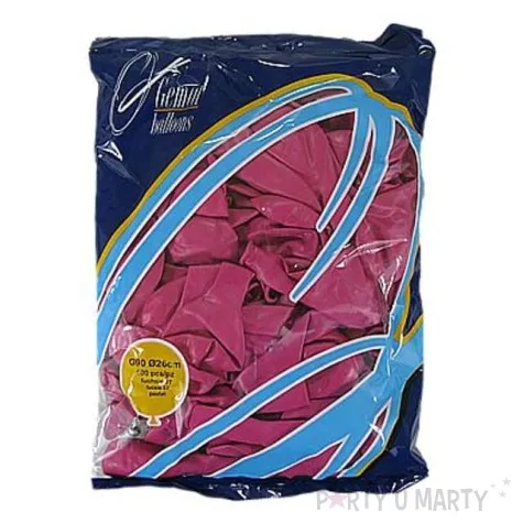 balony 10 pastel gemar fuchsia 100 szt