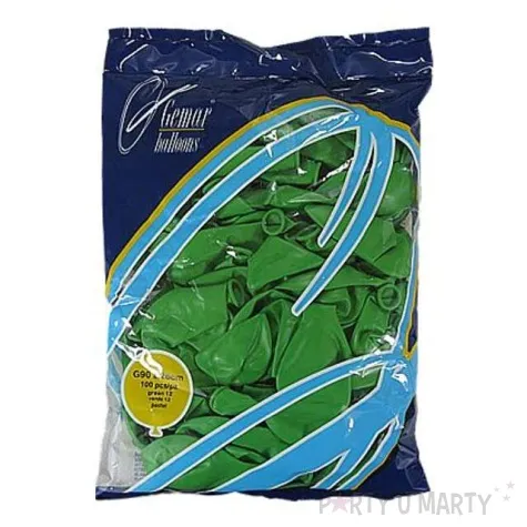balony 10 pastel gemar green 100 szt