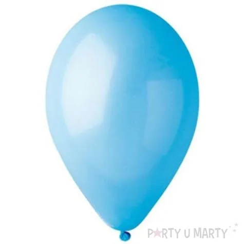 balony 10 pastel gemar light blue 100 szt