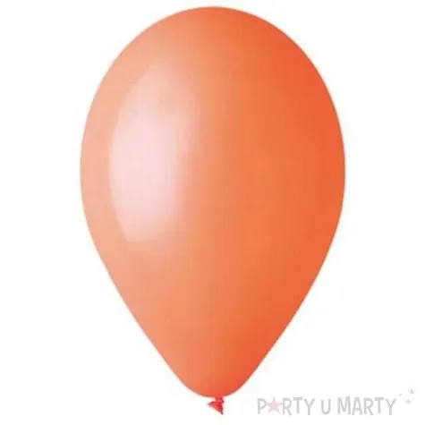balony 10 pastel gemar orange 100 szt