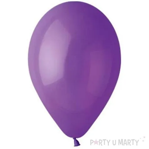 balony 10 pastel gemar purple 100 szt