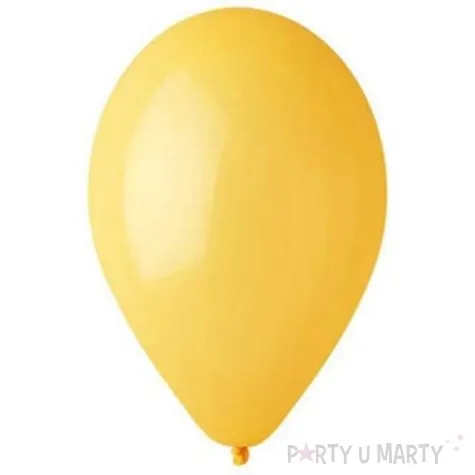 balony 10 pastel gemar yellow 100 szt