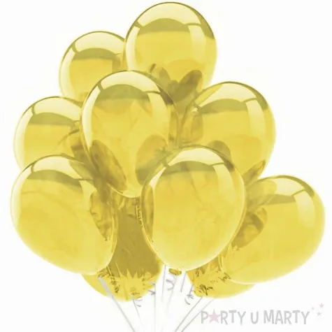 balony 10c yellow crystal zolty partydeco 9 20 szt