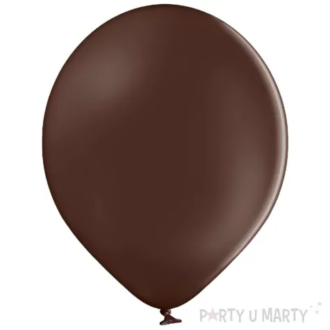 balony 10p pastel brazowy ciemny partydeco 9 100 szt