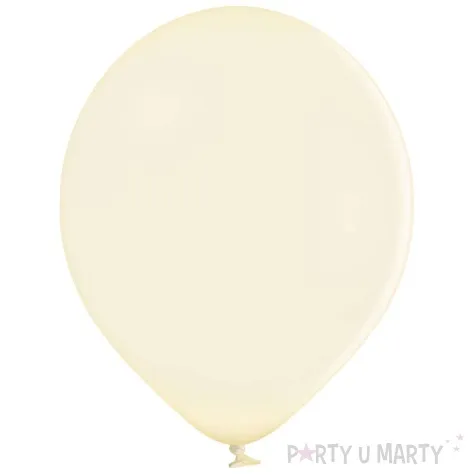 balony 10p pastel waniliowy partydeco 9 100 szt