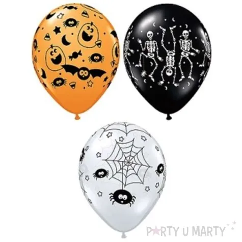 balony 11 halloween mix 25 szt