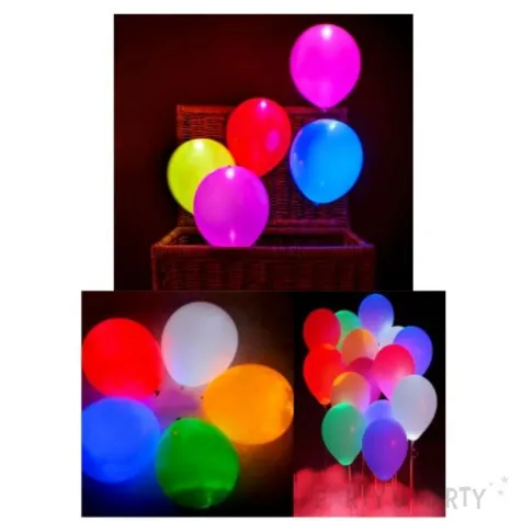 balony 11 led mix 4 szt