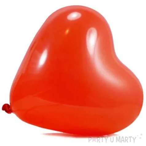 balony 11 serca oem pastel czerwone 5 szt