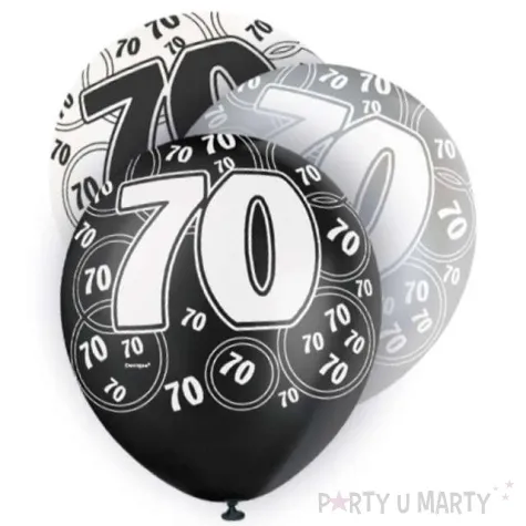 balony 12 70 silver unique pastel mix 6 szt