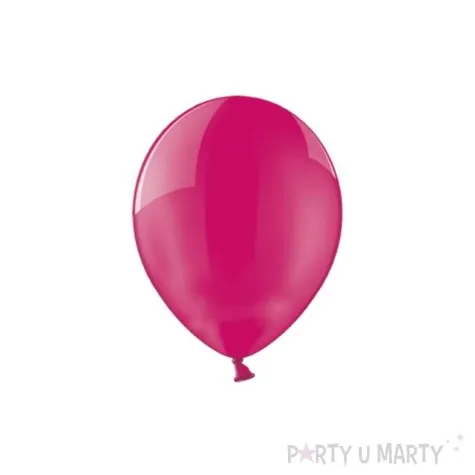 balony 12 crystal belbal fuchsia 100 szt