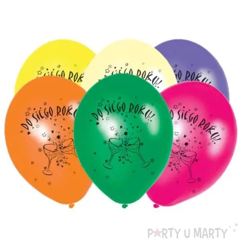 balony 12 do siego roku 50 szt