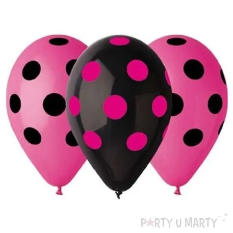 balony 12 grochy hen night 5 szt
