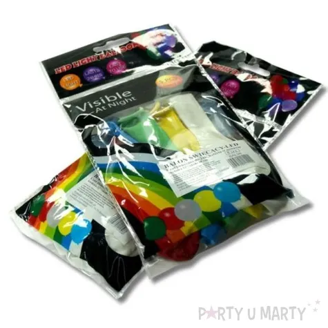 balony 12 led mix zmieniajace kolory 5 szt
