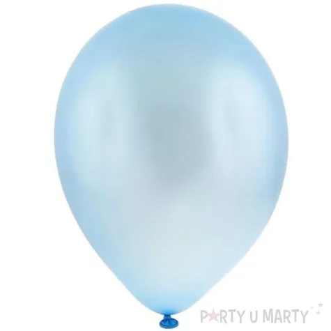 balony 12 metalik bro blekitne 100 szt