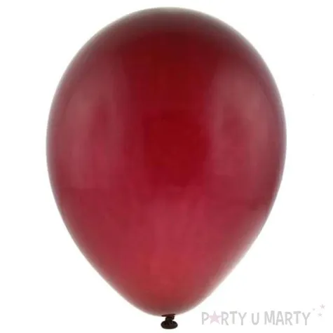 balony 12 pastel bro burgund 100 szt