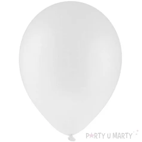 balony 12 pastel bro white 100 szt