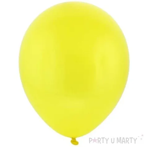 balony 12 pastel bro yellow 100 szt