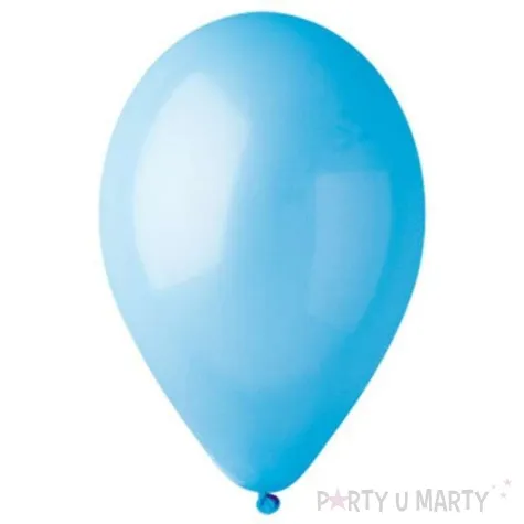 balony 12 pastel gemar light blue 100 szt