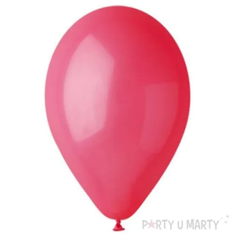 balony 12 pastel gemar red 100 szt