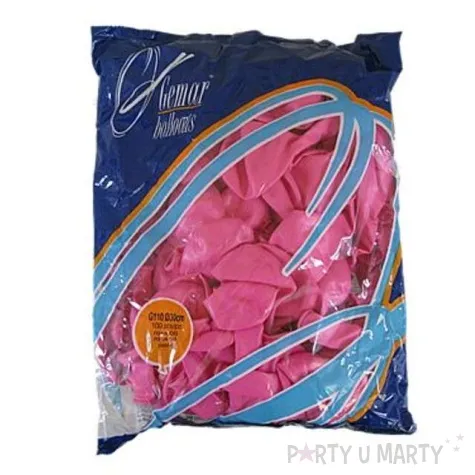 balony 12 pastel gemar rose 100 szt