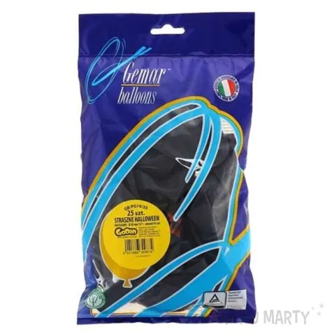 balony 12 straszne halloween 25 szt