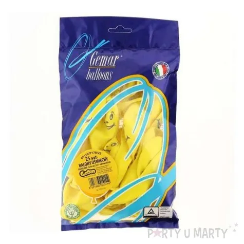 balony 12 usmiechy gemar mix 25 szt