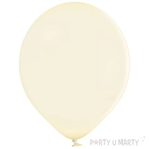 balony 12p pastel waniliowy partydeco 10 5 100 szt